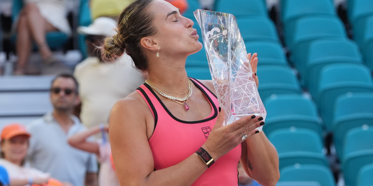 Aryna Sabalenka Lengkapi Gelar Sunshine Double