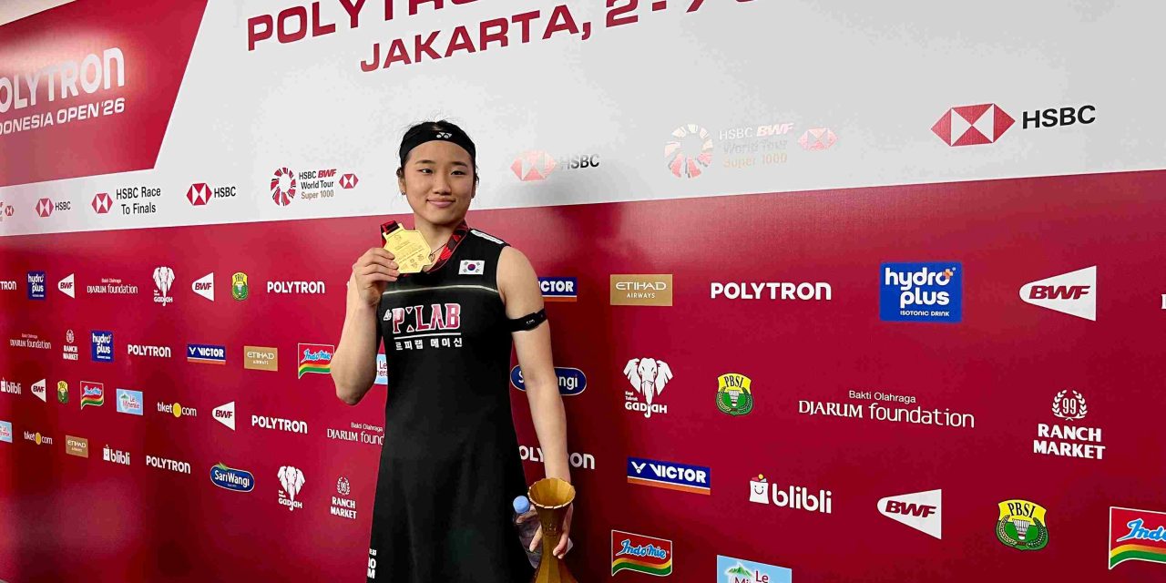 An Se-young Sabet Juara Tunggal Putri Indonesia Open 2026