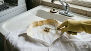 Cara Hilangkan Noda Kuning Di Kerah Baju Pakai Bahan Dapur