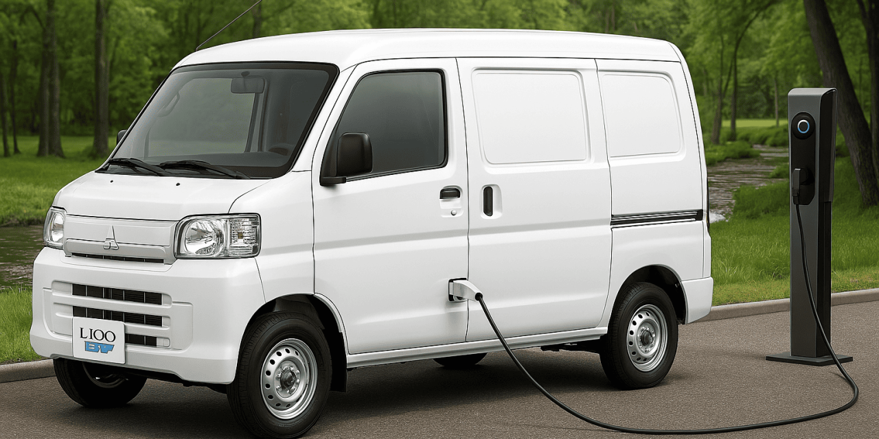 Mitsubishi L100 EV Resmi Dipasok Jadi Mobil Operasional Logistik