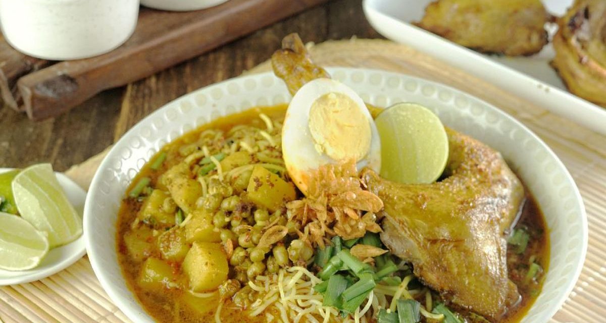 Mengenal Laksa Tangerang: Mi Kuah Santan Dan Kacang Hijau