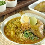 Mengenal Laksa Tangerang: Mi Kuah Santan Dan Kacang Hijau