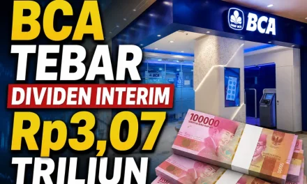 Saham BCA Melonjak Usai Pengumuman Dividen Rp3 Triliun