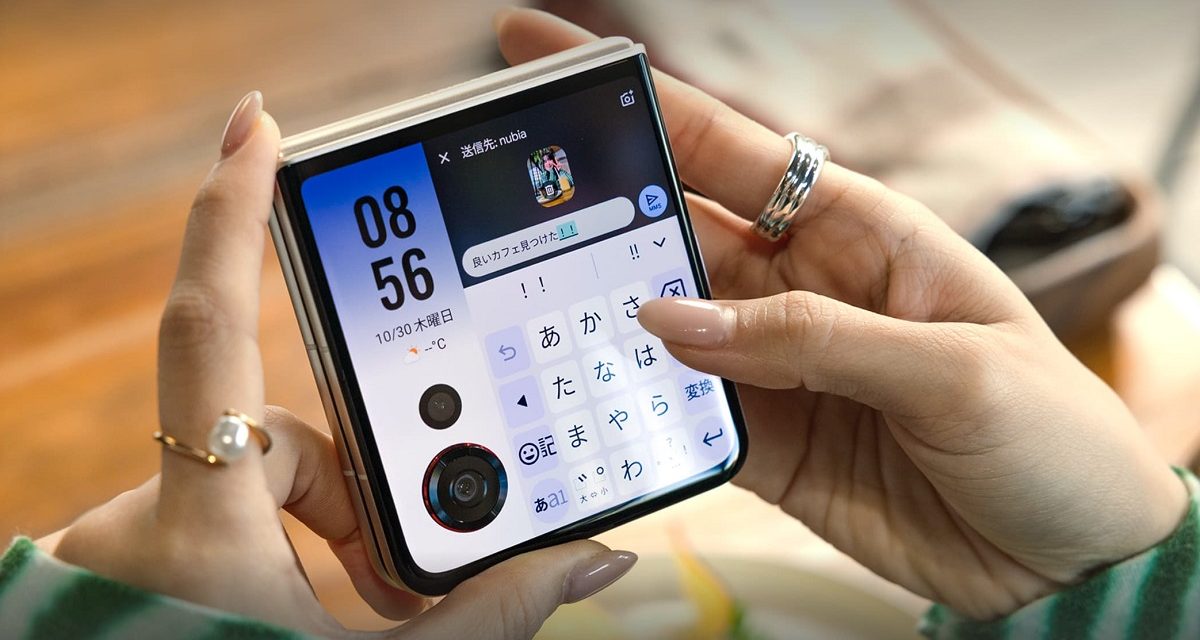 Nubia Flip 5G Meluncur: Bawa Layar Cover Bulat Bergaya Retro